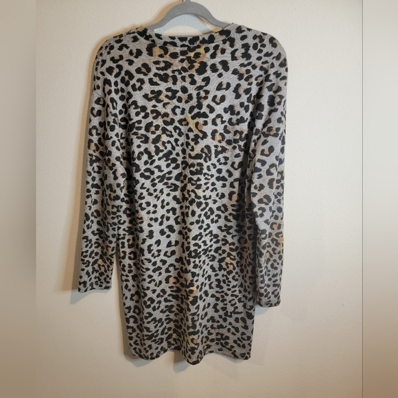 Zara trafaluc Leopard print sweater dress Size 28 / Medium - Picture 6 of 8